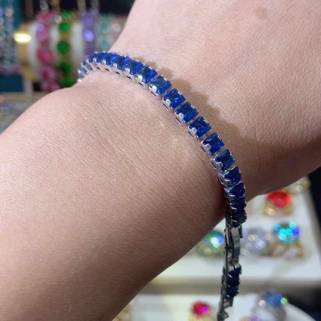 66锆石（处理）手链