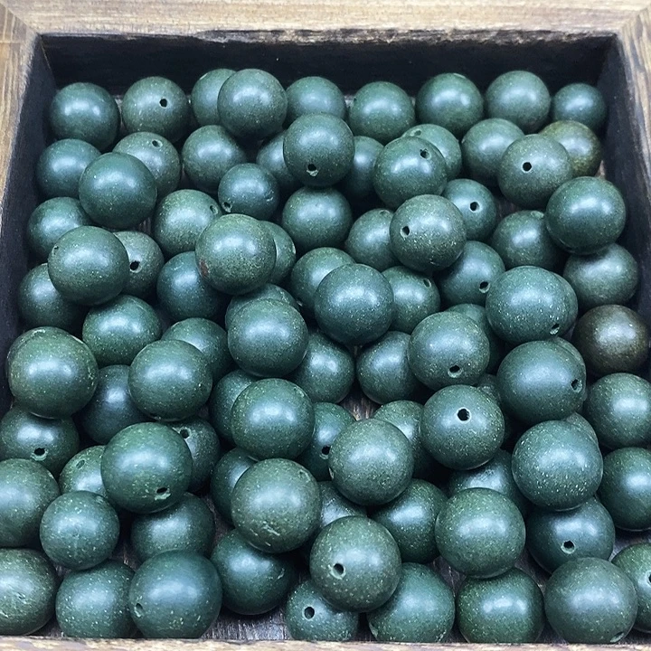 龙井茉莉1.2天然合香珠到手80颗打底微瑕