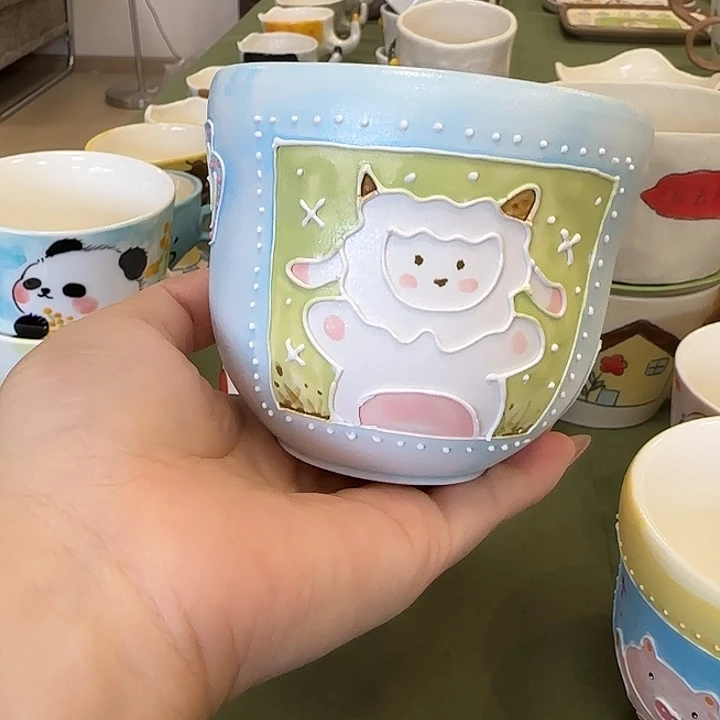 摆件景德镇原创手作陶瓷