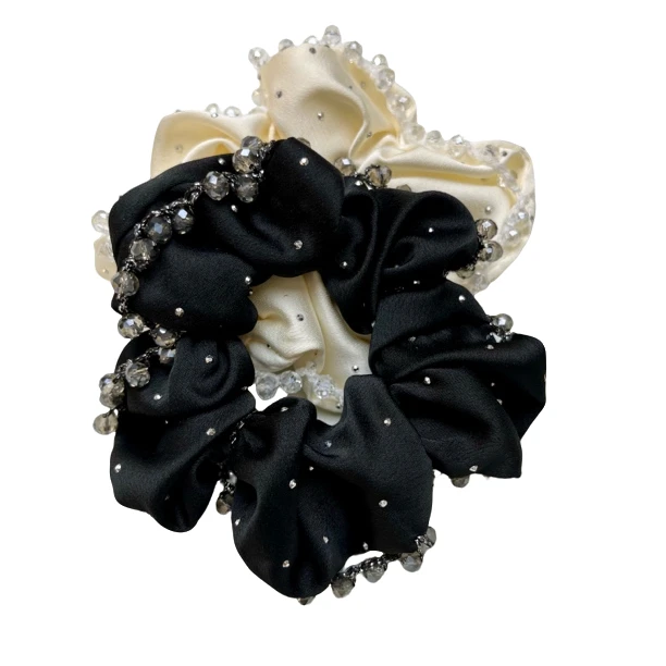 【水晶之恋一对】气质百搭发圈发饰小众时尚简夏季头饰轻奢ins