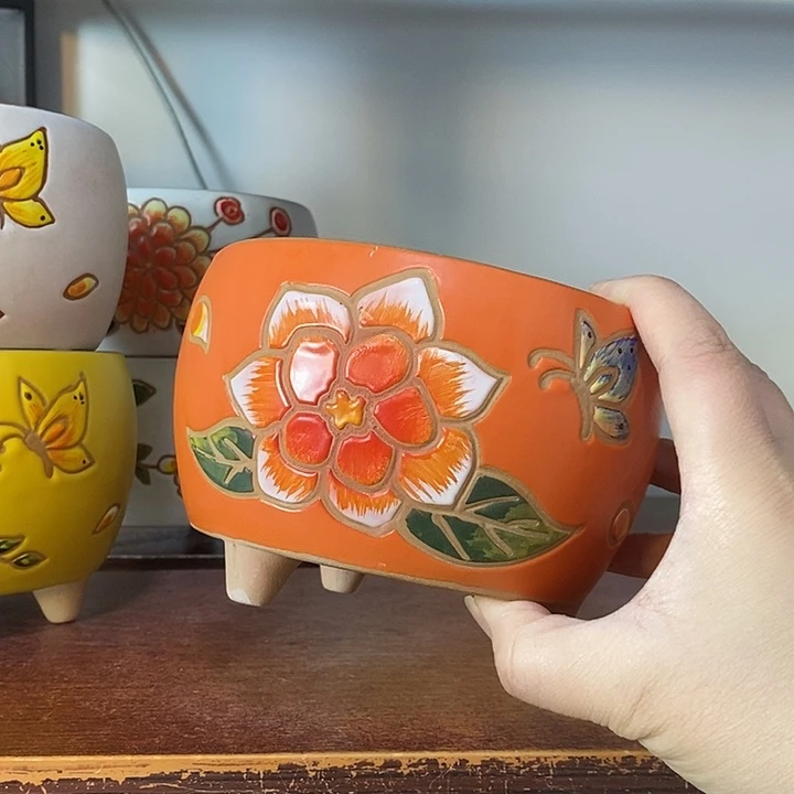 外13内11.5高10左右，纯手工制作，一单包邮