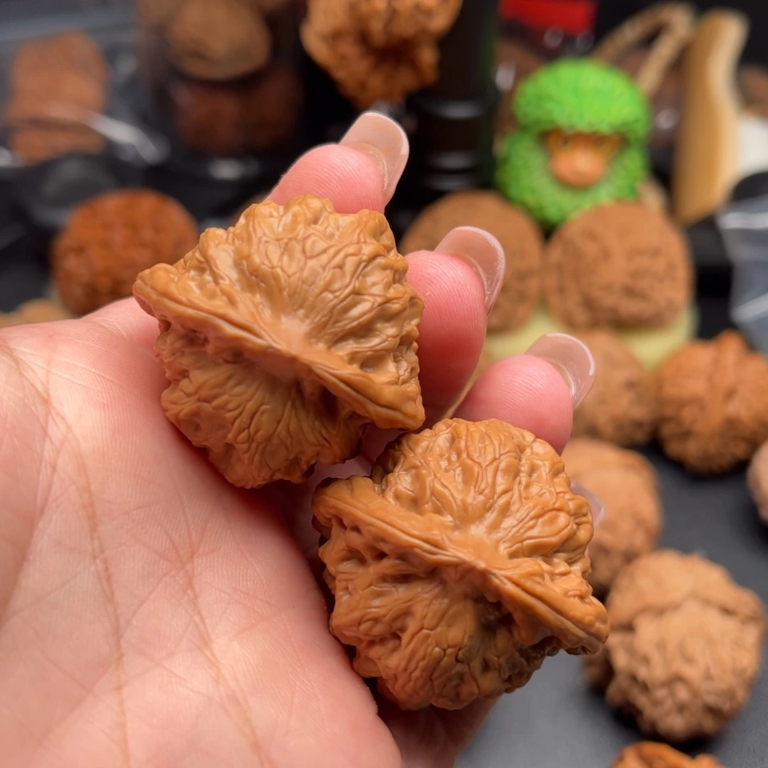 把件核桃蜡皮佛度38