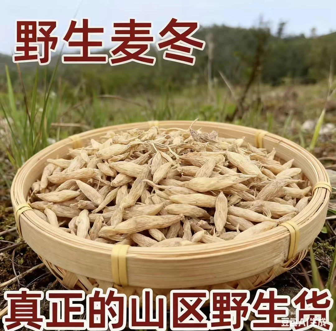 粤北韶关特产正宗农家野生麦冬&切片灵芝干货实时推荐好物