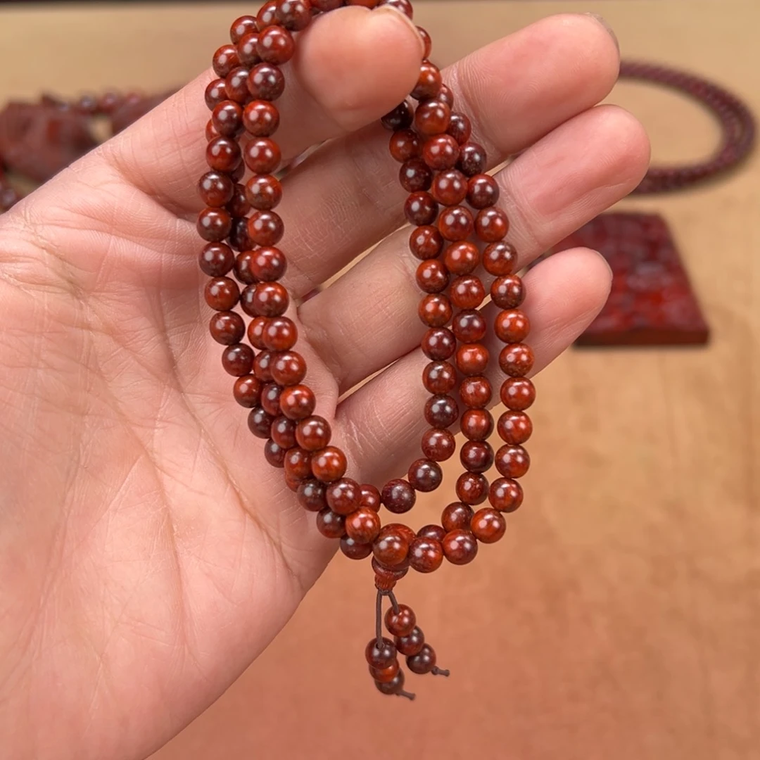 檀香紫檀（小叶紫檀）手串/手链6x108，68.8款
