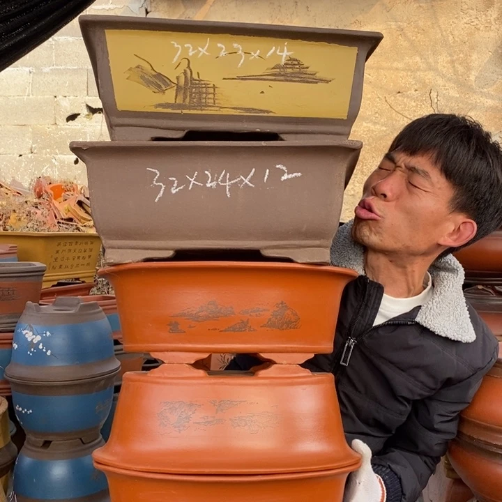 花盆紫砂紫砂特价包邮送