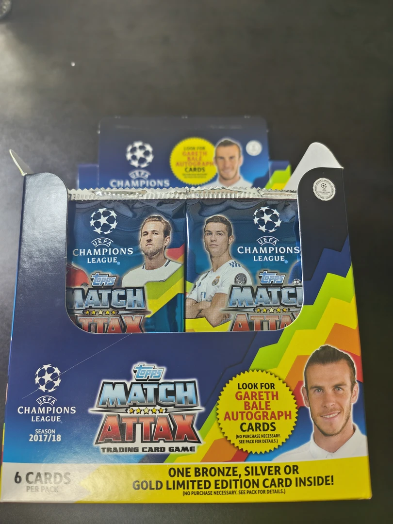 寻贝尔签字 Topps 17-18欧冠游戏卡