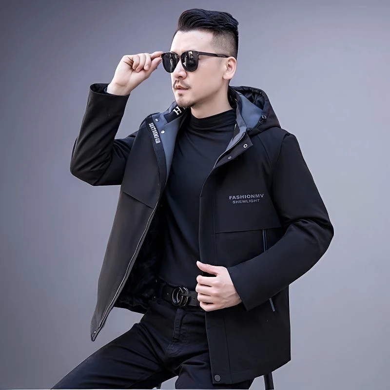 兔毛皮草外套兔毛衣服派克服