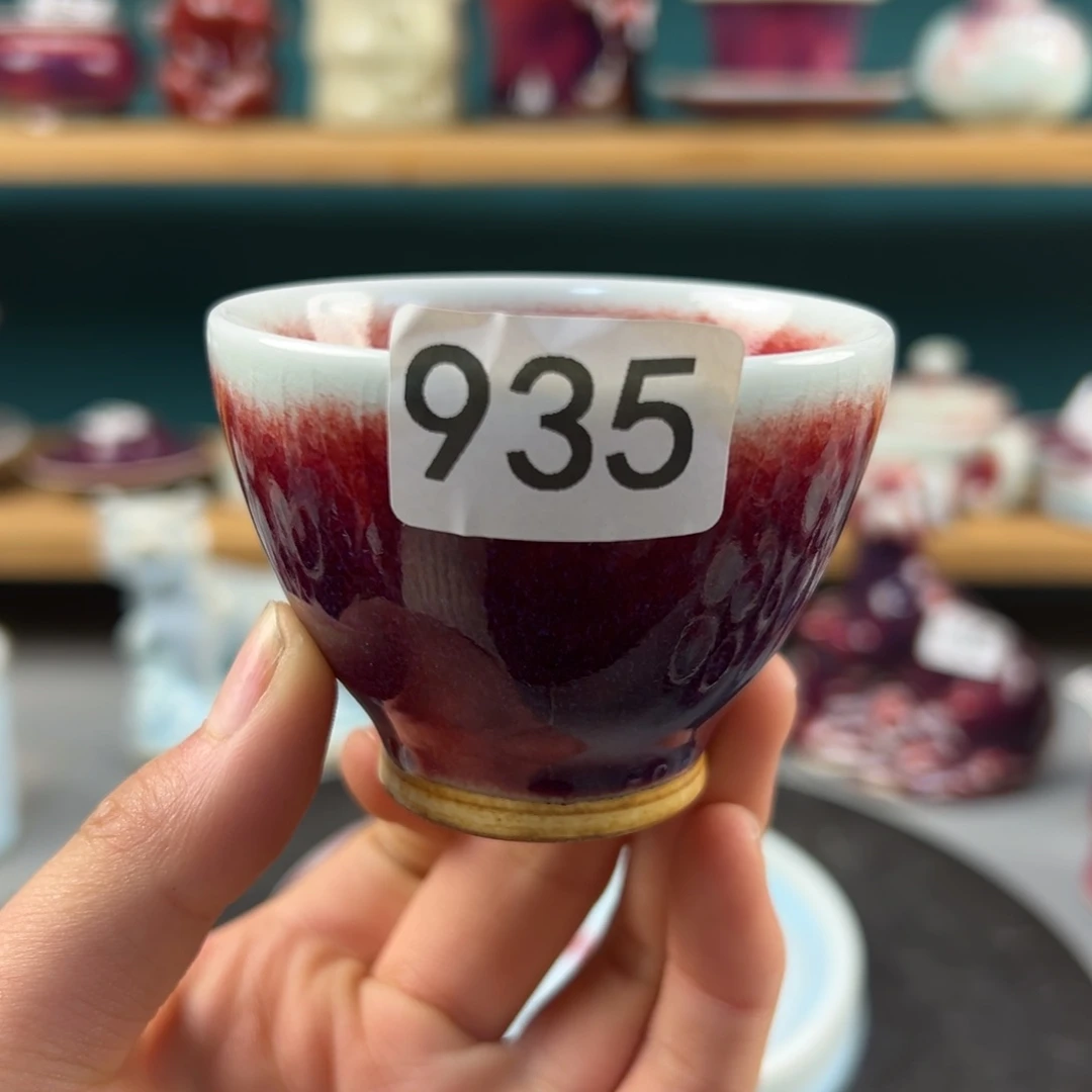 瓷片微瑕主人杯纯手工