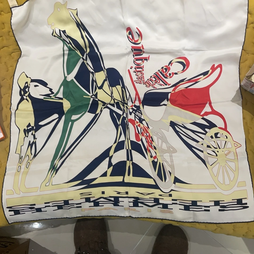 99新 Hermes/爱马仕 爱马仕丝巾/dk48