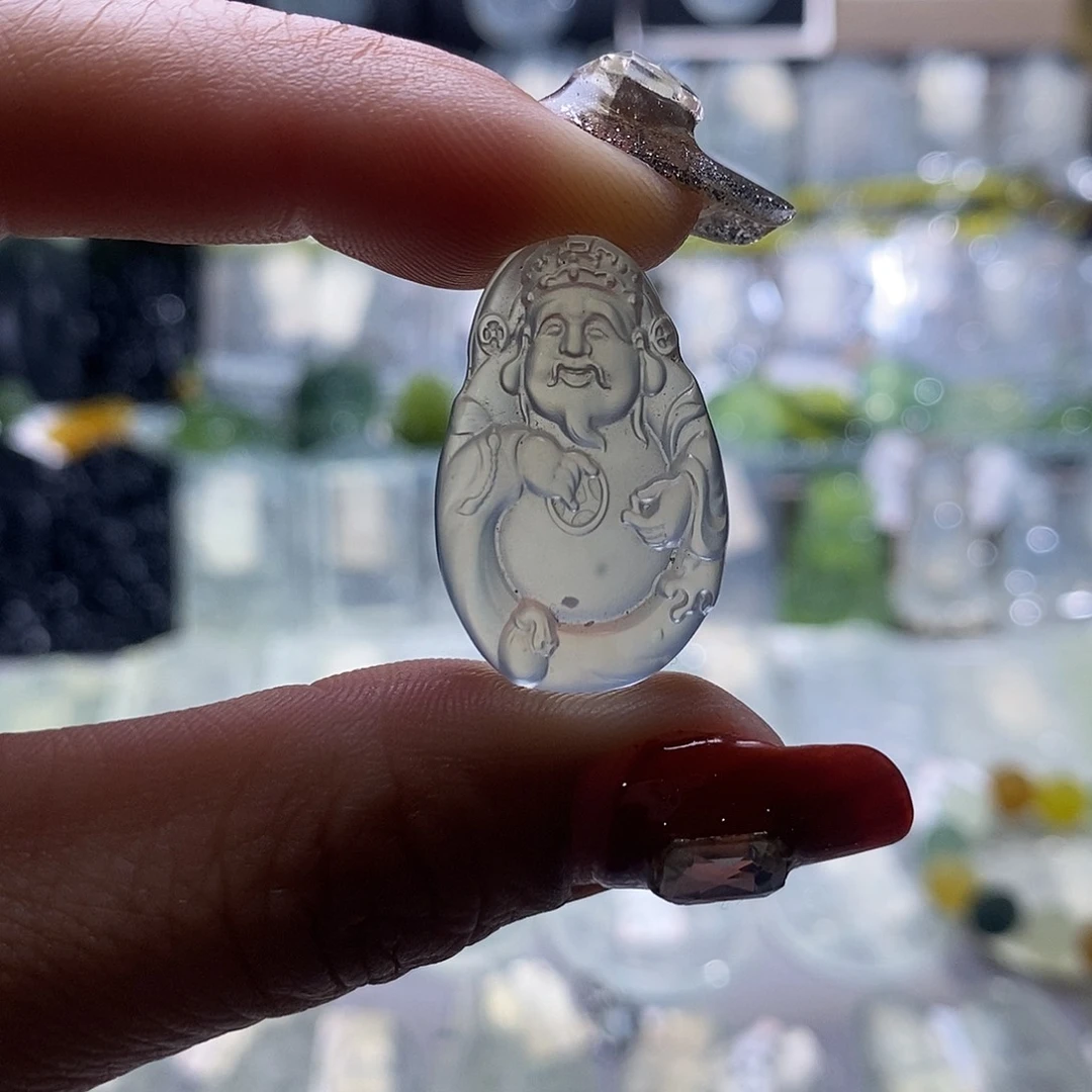 蛇纹石玉颈饰未镶嵌，