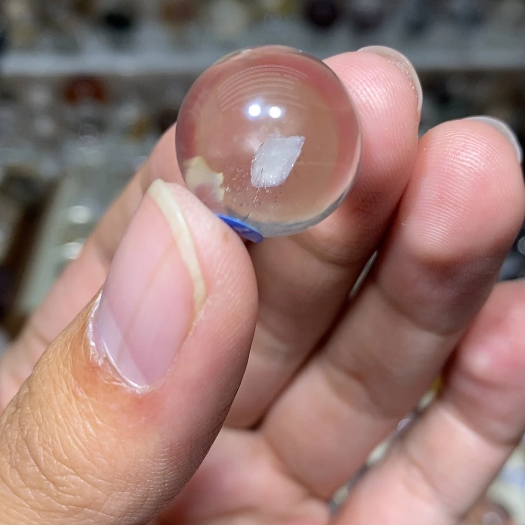 水晶珠宝半成品未镶嵌17m