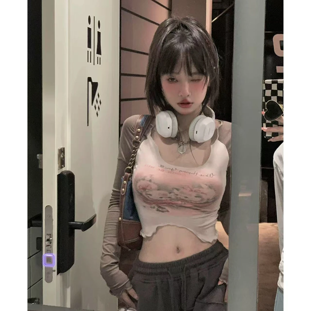 A13-1两色”幼猫”长袖上衣