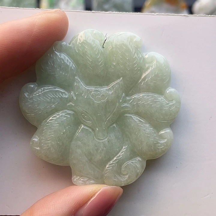 翡翠未镶嵌颈饰天然翡翠