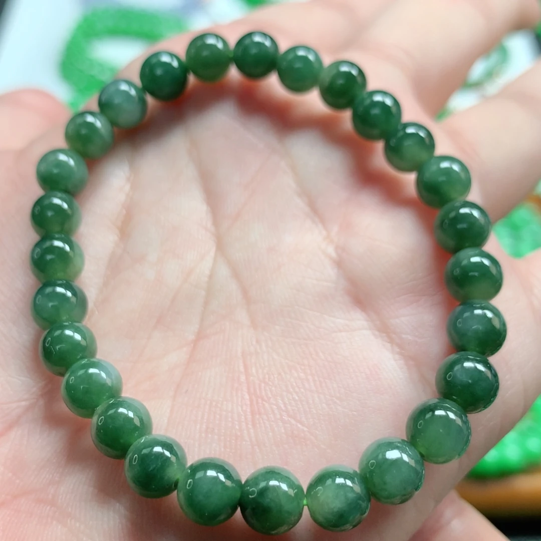 翡翠未镶嵌手链翡翠