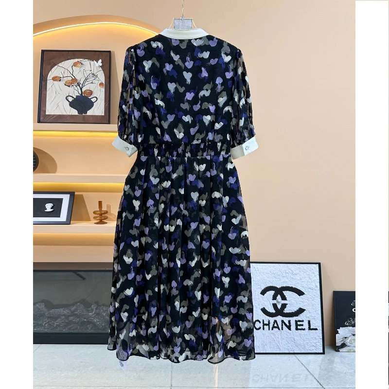 【绮梦幽韵】BHZ夏季连衣裙法式复古碎花裙优雅高级轻奢BH2058