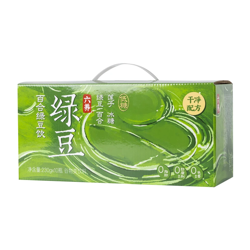 六养 百合绿豆饮 230g*10 低糖 干净配方