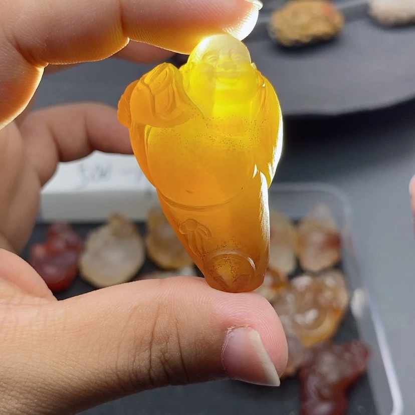 【闪购商品】未镶嵌吊坠定制玛瑙