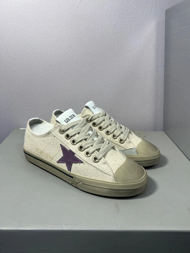 韩国东大门2025春季新款帆布星星做旧脏脏鞋女单鞋平底板鞋潮