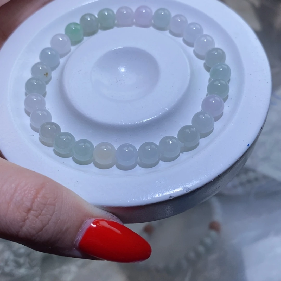 未镶嵌手串翡翠天然缅甸翡翠a货