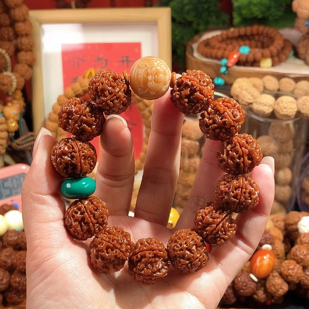 金刚菩提手串206玉华双面