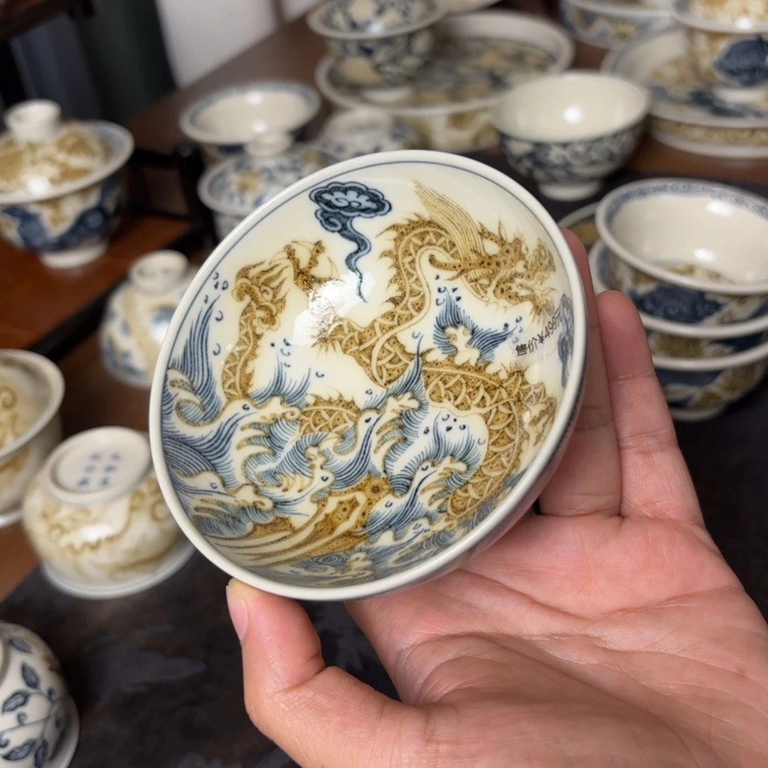 性****摆件景德镇手绘茶器