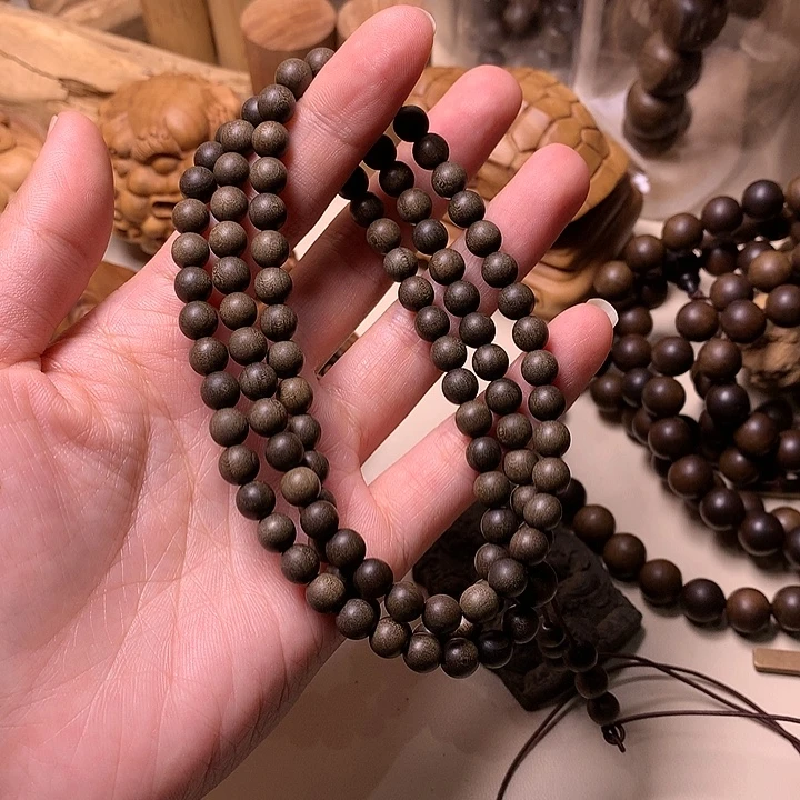 手串/手链檀香木檀香阴沉0.6/108