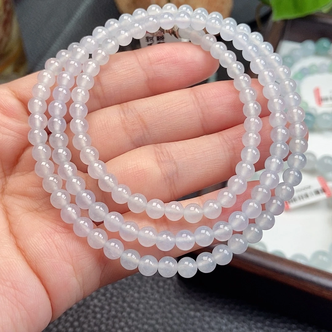 翡翠未镶嵌手链卡5