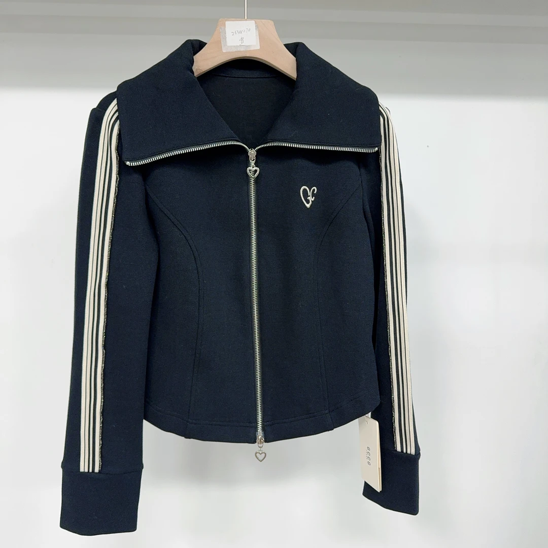 【GCCG/知恩】2024年秋季新款百搭运动休闲上衣W3355