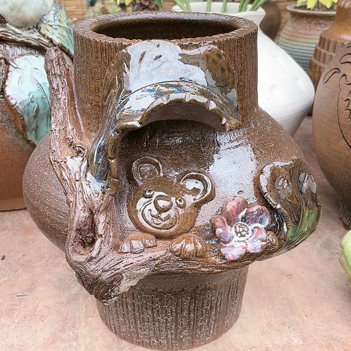 紫砂花盆15.28花盆无孔