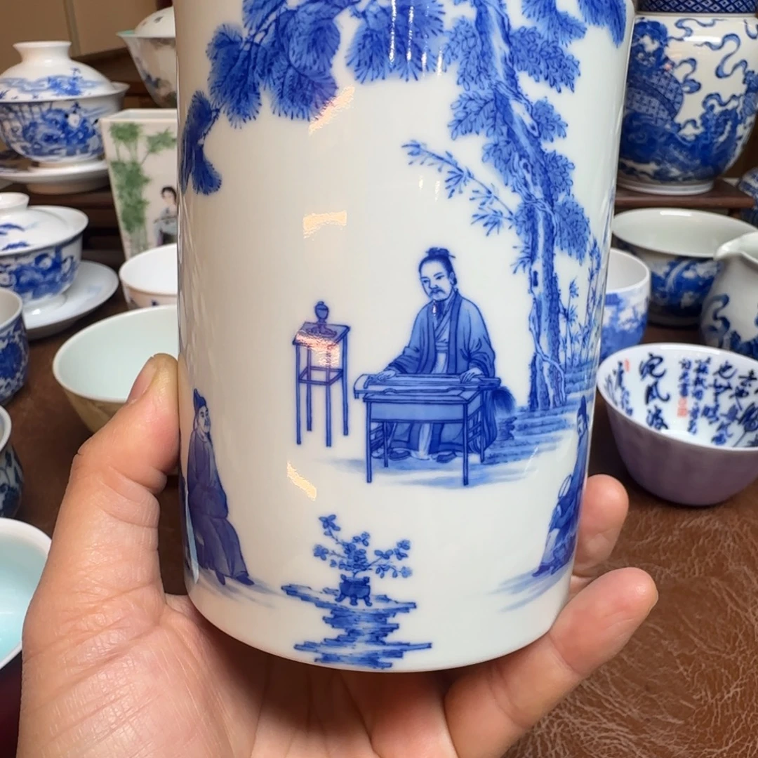 陶摆件今天晚上的月亮好圆