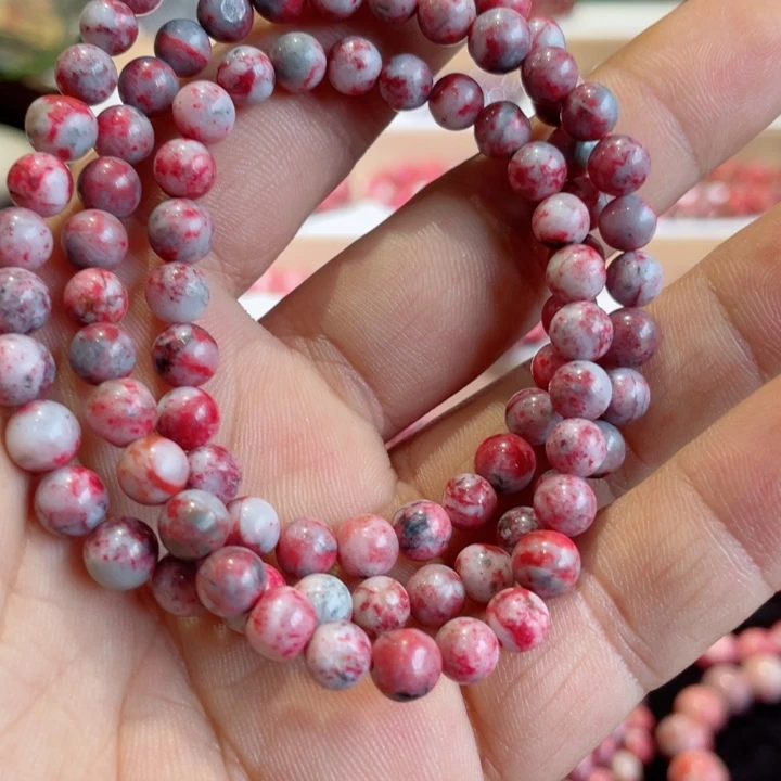 天然辰砂原石首饰