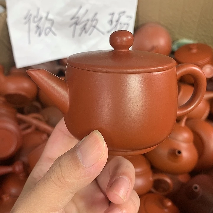 原矿朱泥茶具茶壶家用120
