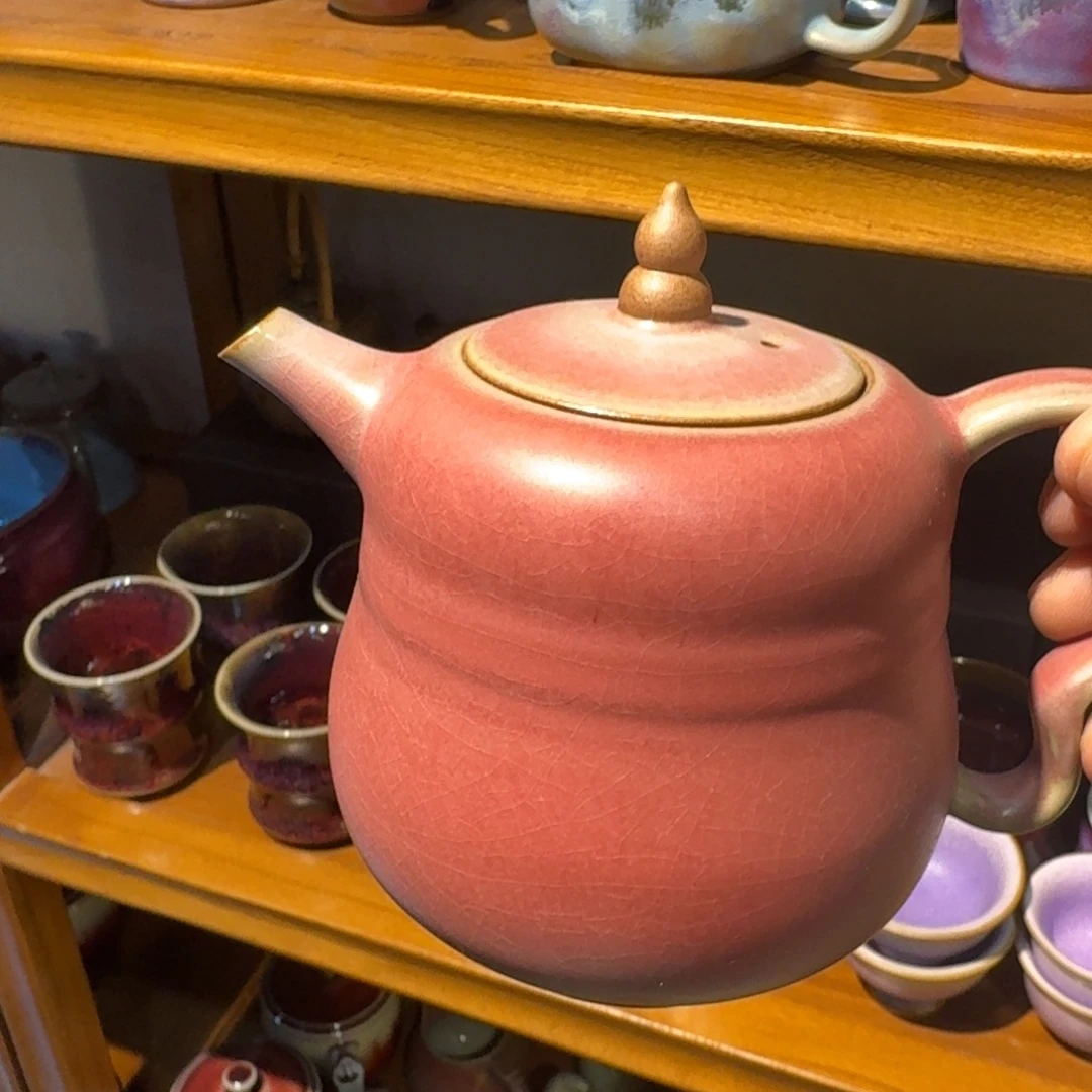 摆件陶钧瓷单杯钧瓷单杯钧瓷