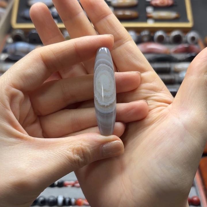 玛瑙/玉髓未镶嵌锁骨