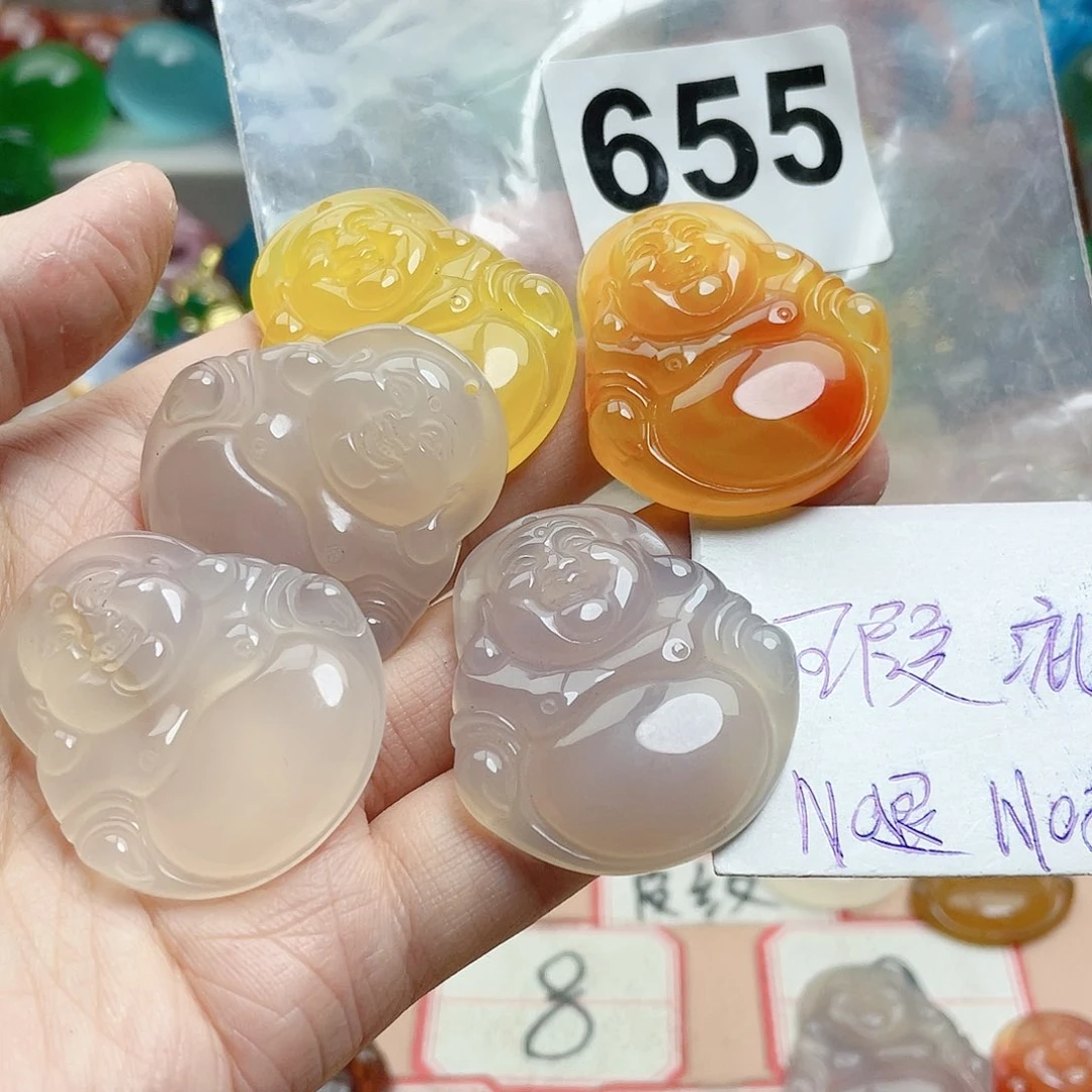 合金颈饰玛瑙/玉髓乐***8