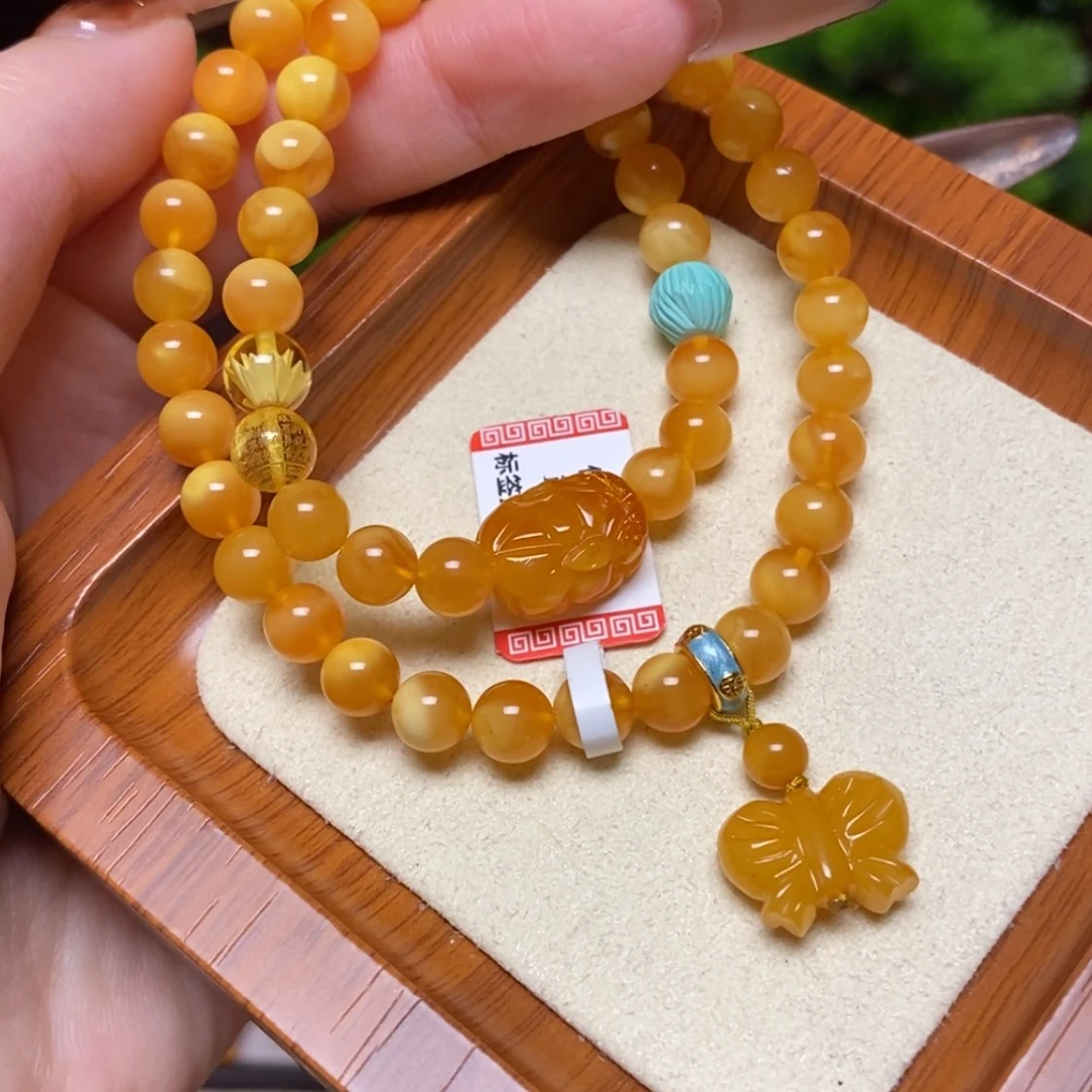 【闪购商品】手链蜜蜡未镶嵌手串