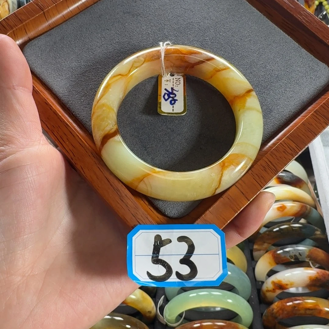 蛇纹石玉合金手镯