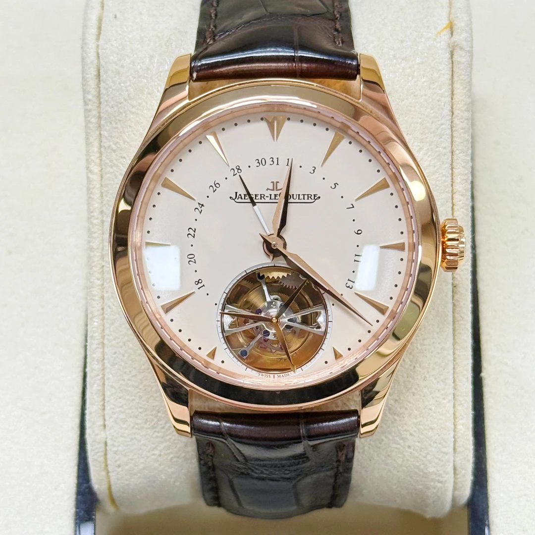 99新 Jaeger-LeCoultre/积家 大师系列1652410 18k玫瑰金39mm男表