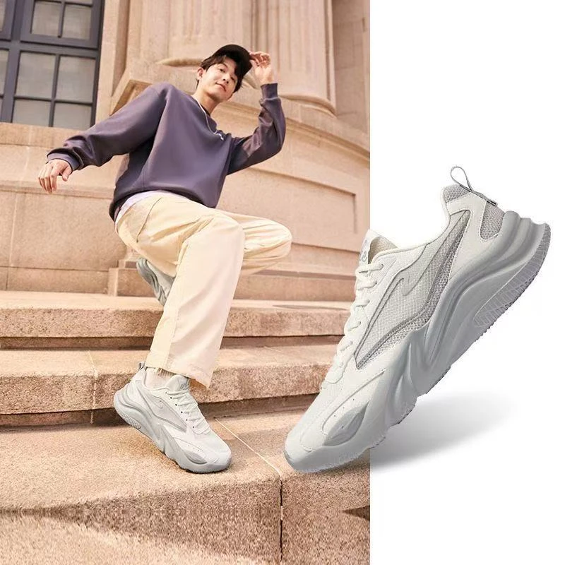 【小李虎专属】桀骜3丨鸿星尔克软底减震轻便休闲鞋-51125102393-