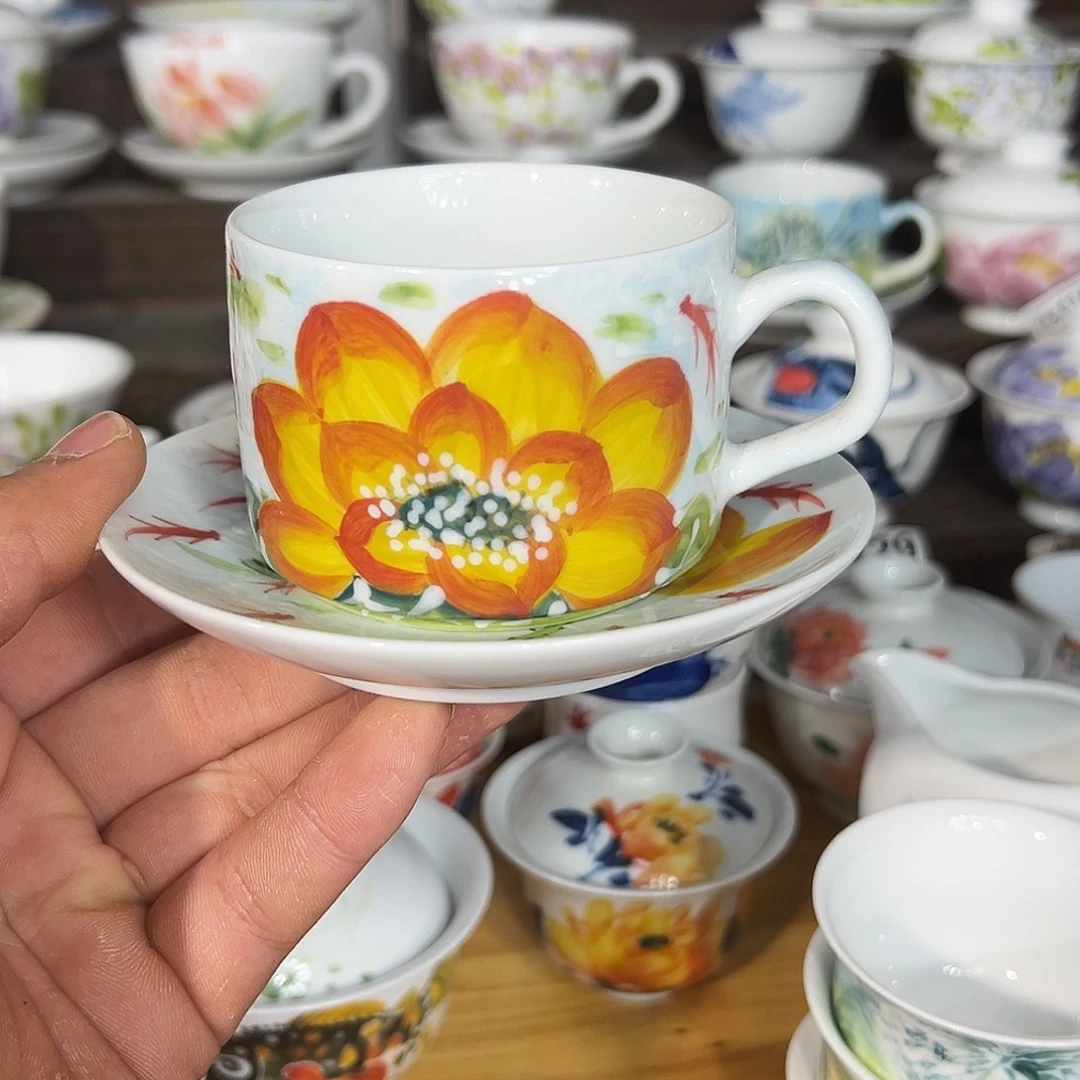 陶瓷景德镇高温釉下陶瓷