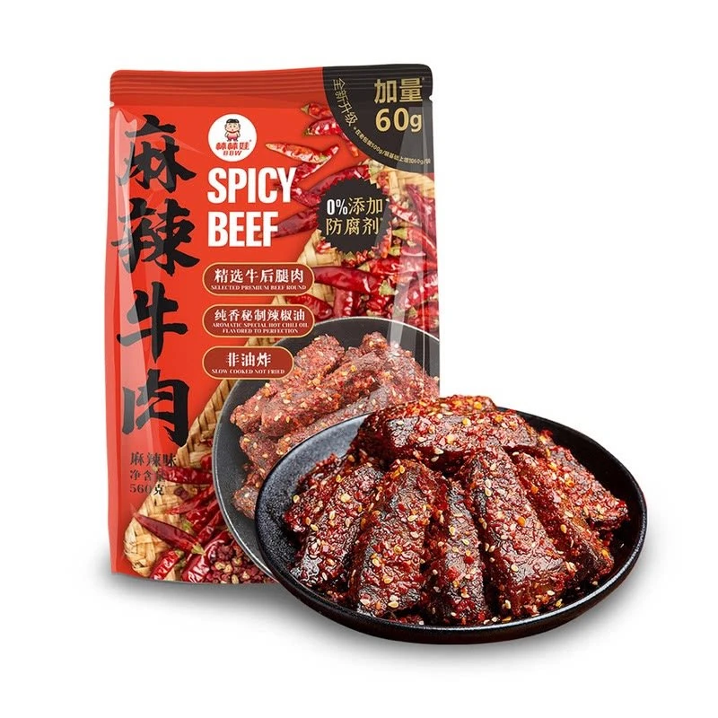 【山姆超市】棒棒娃麻辣牛肉美食独立包装560g麻辣味即食解馋零食