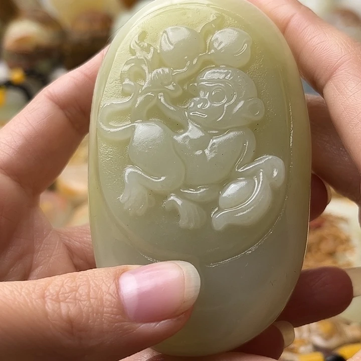 石材古青石不退换猴
