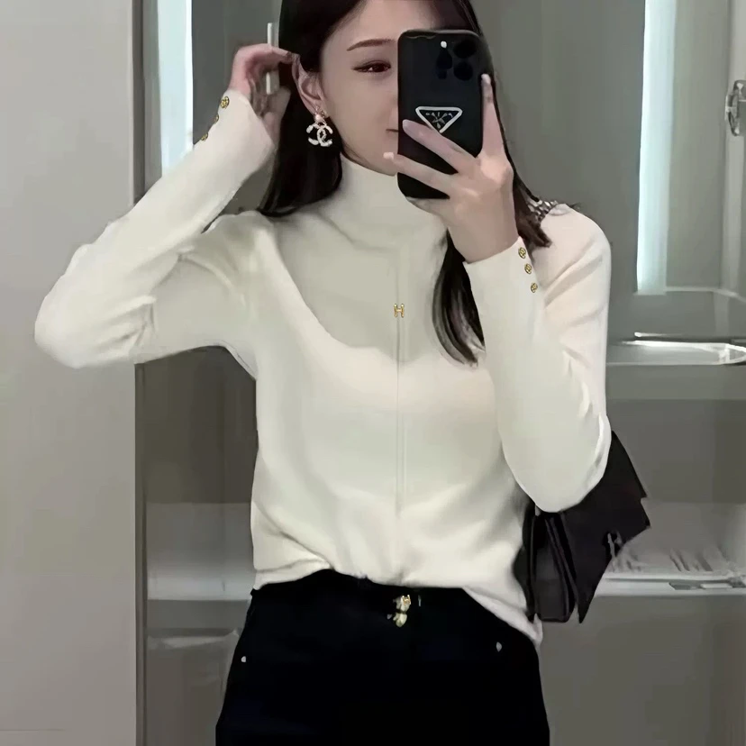 秋冬开衫格纹女毛衣秋季冬季长袖衫针织毛针织衫