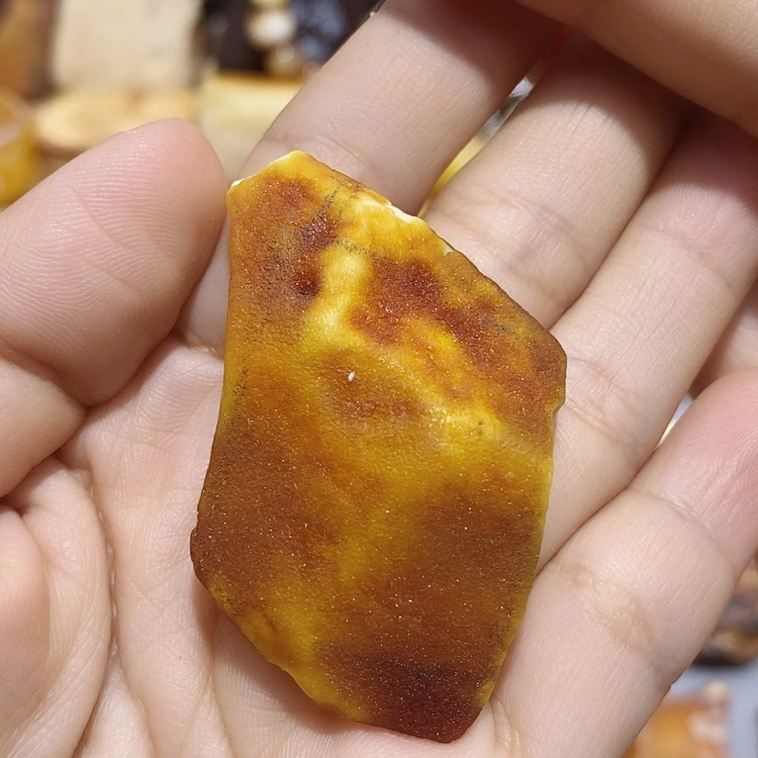 商***厅定制琥珀蜜蜡原石