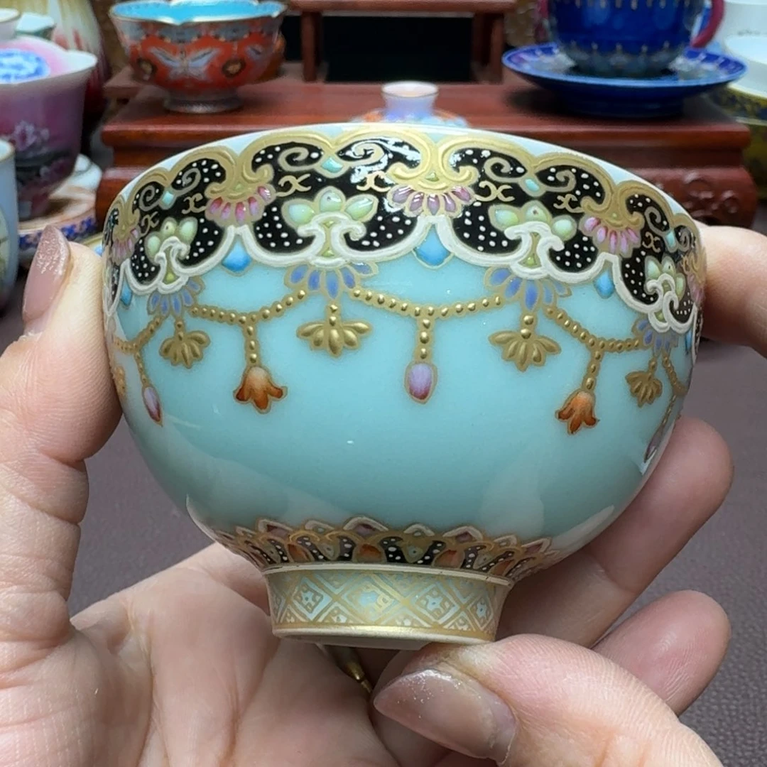 瓷片景德镇仿古手工制作精品展示