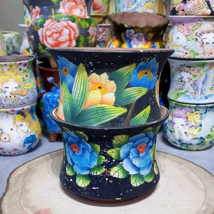 景德镇艺术手绘作品