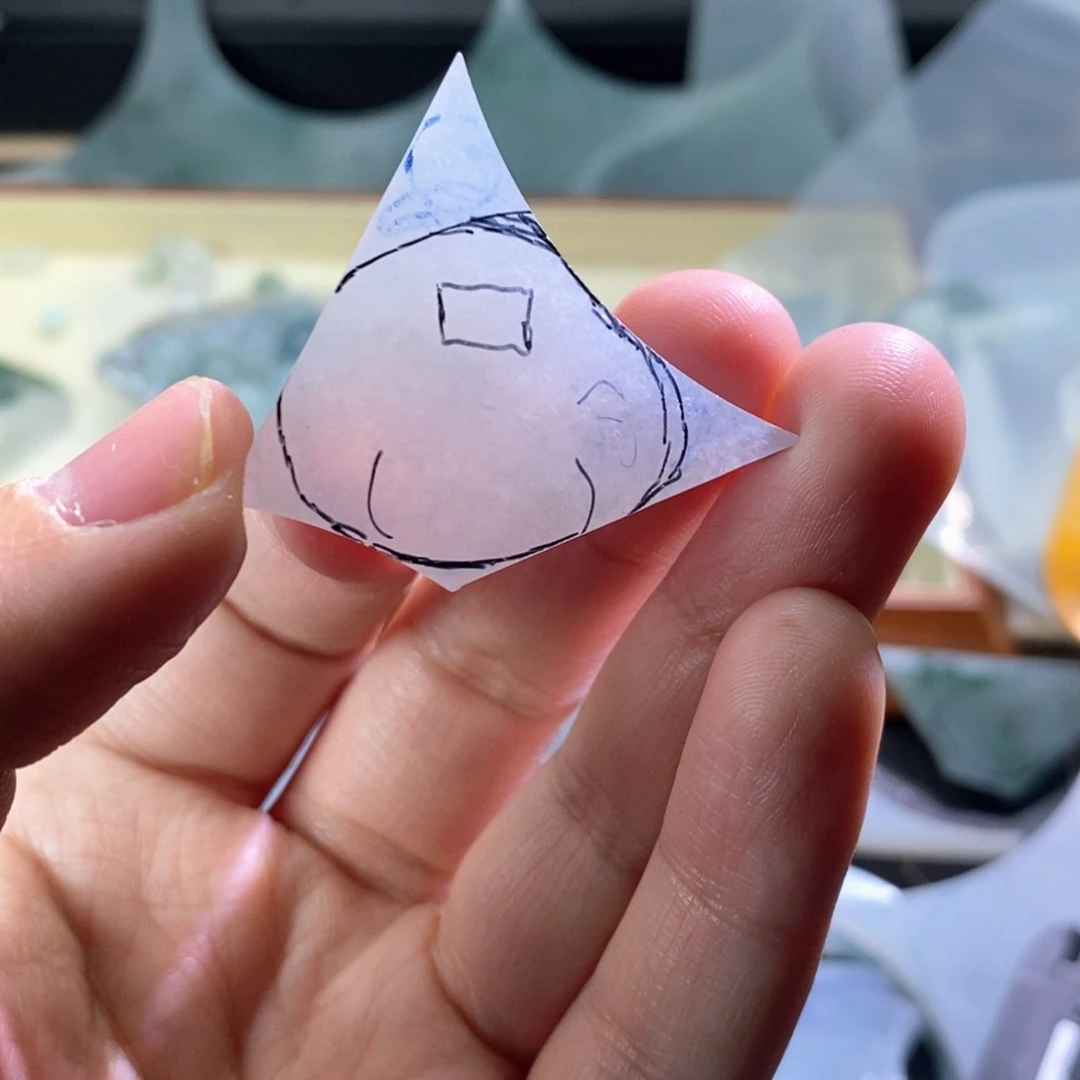 翡翠未镶嵌颈饰定制