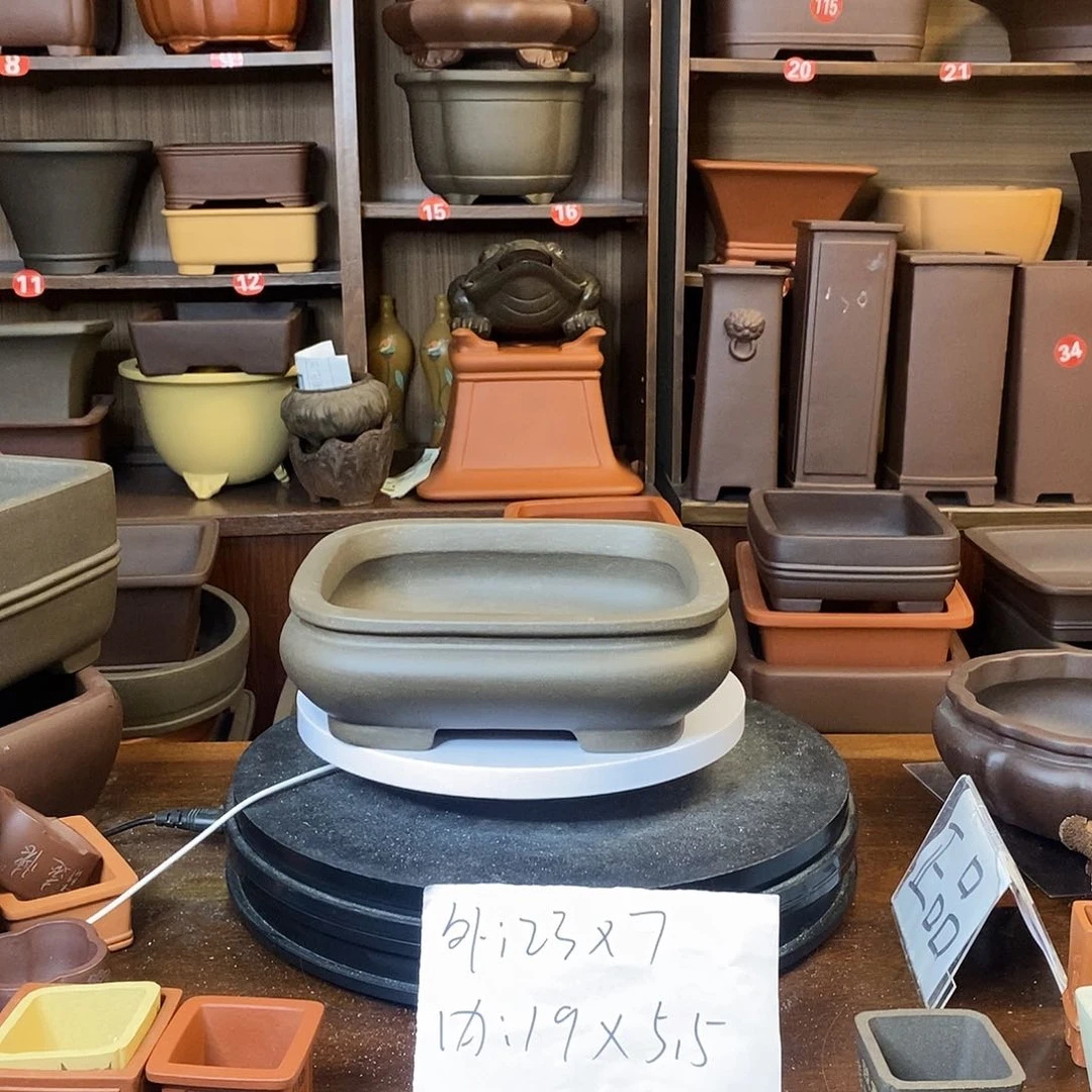 紫砂花瓶紫砂花盆