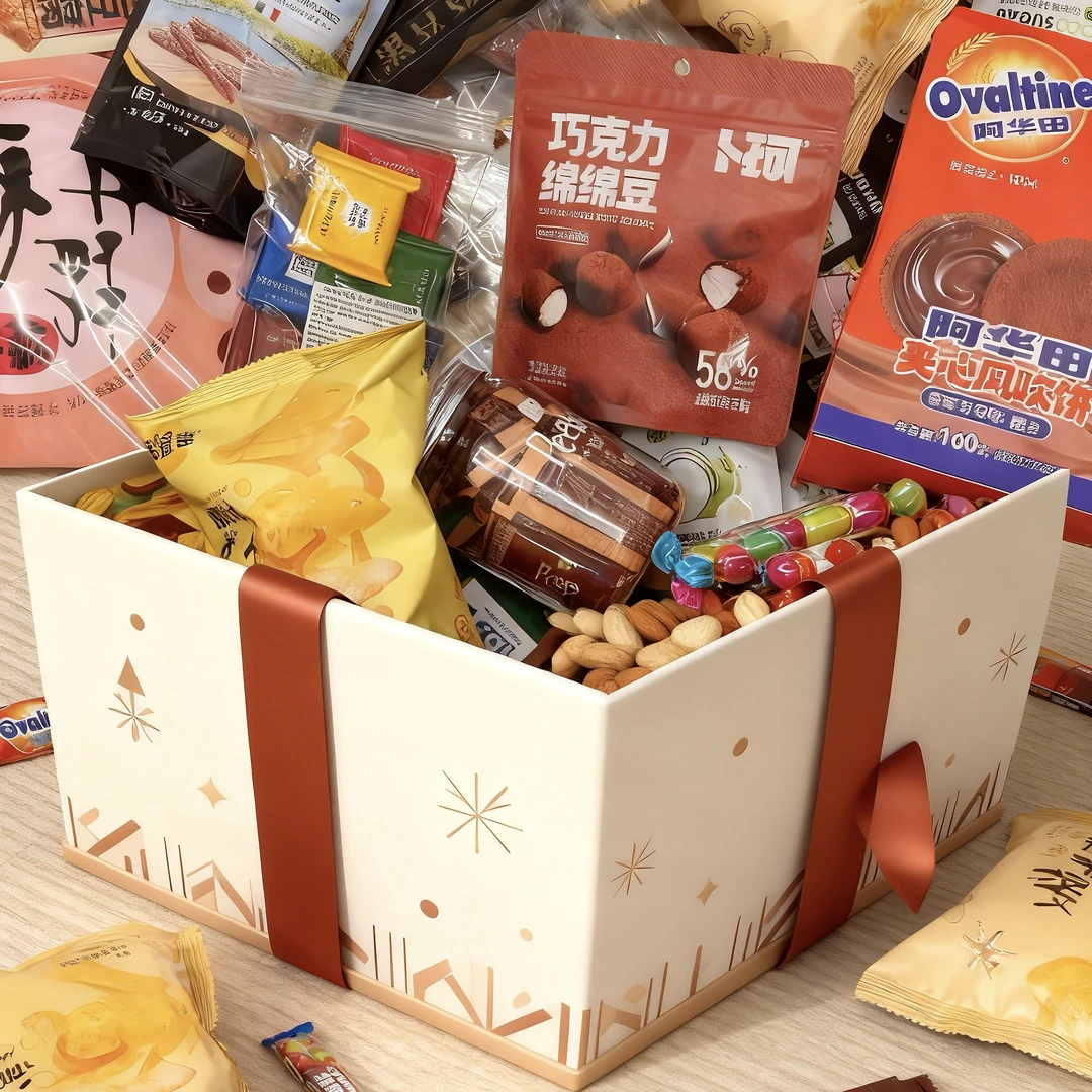 【团单】零食欧欧乐收纳箱（无收纳箱）