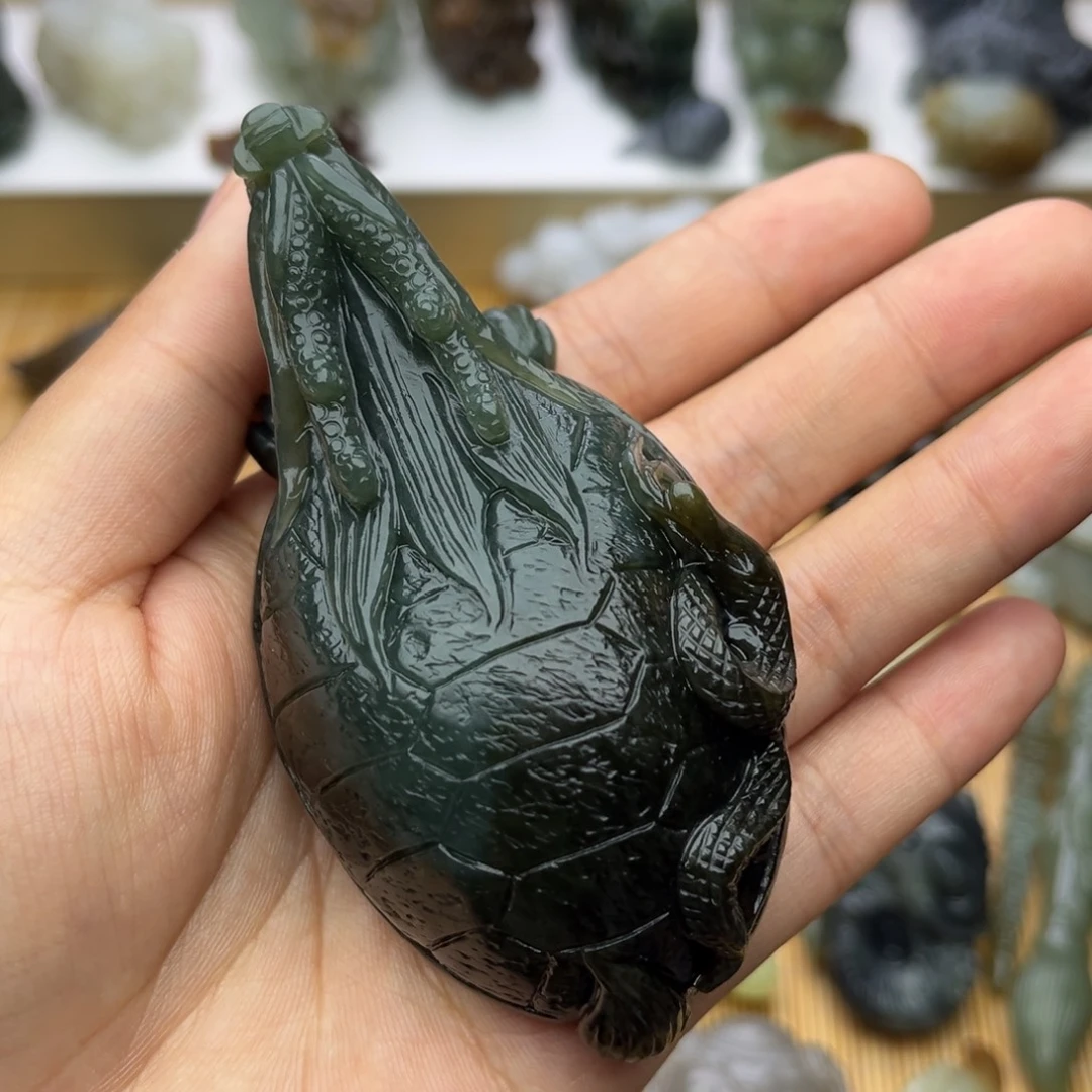 和田玉未镶嵌摆件